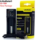2022 Liitokala Lii-100 1,2 V  3 V3,7 V4,25 V 18650266501835016340AAAAA NiMH литиевое зарядное устройство lii100