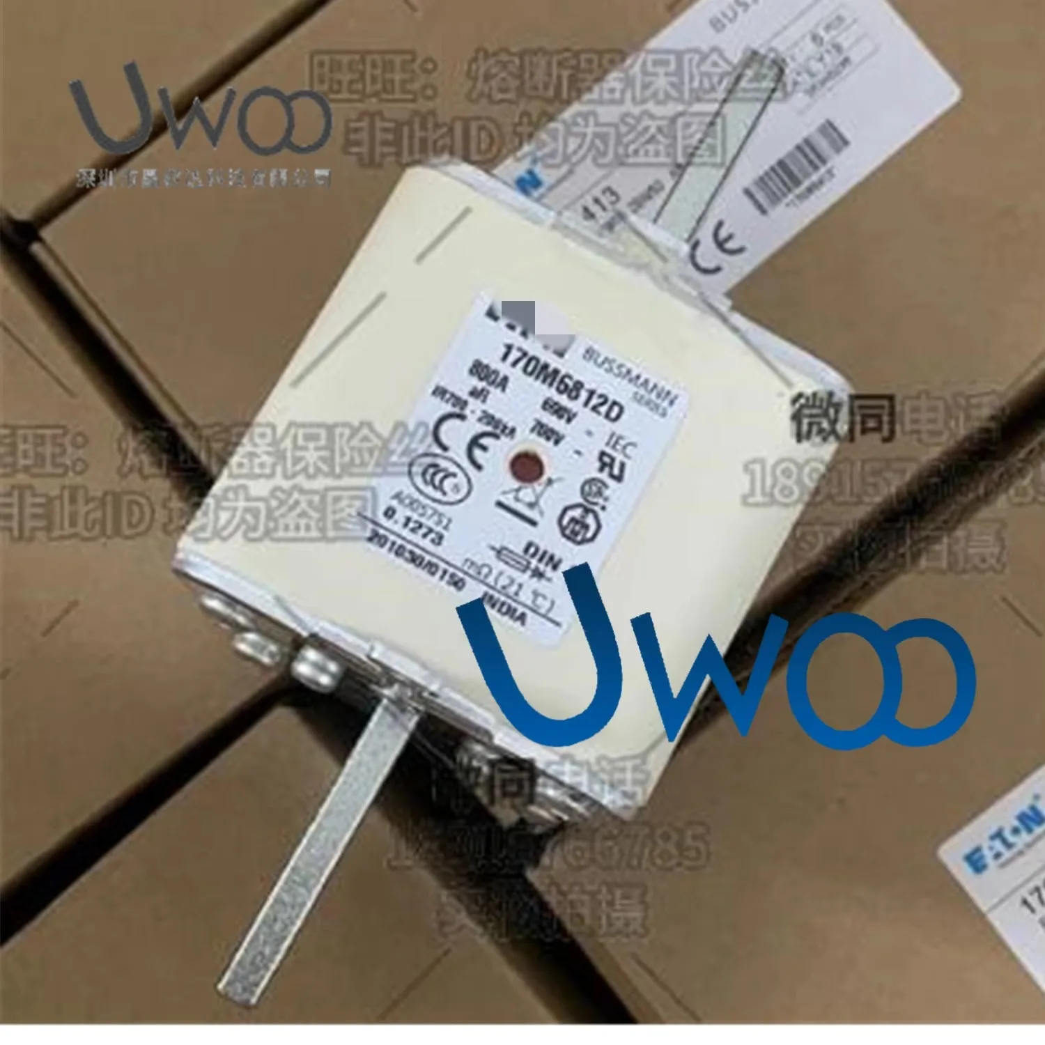 Оригинал предохранитель 170M6810D 170M6811D 170M6812D 170M6813D