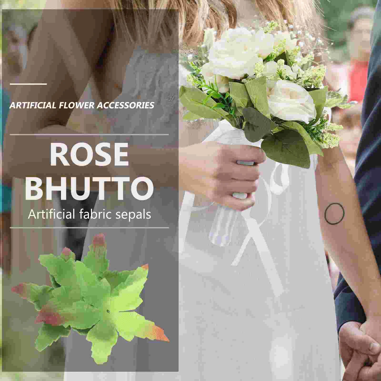 Искусственные цветы Torus искусственные цветочные калисы ткань зеленые