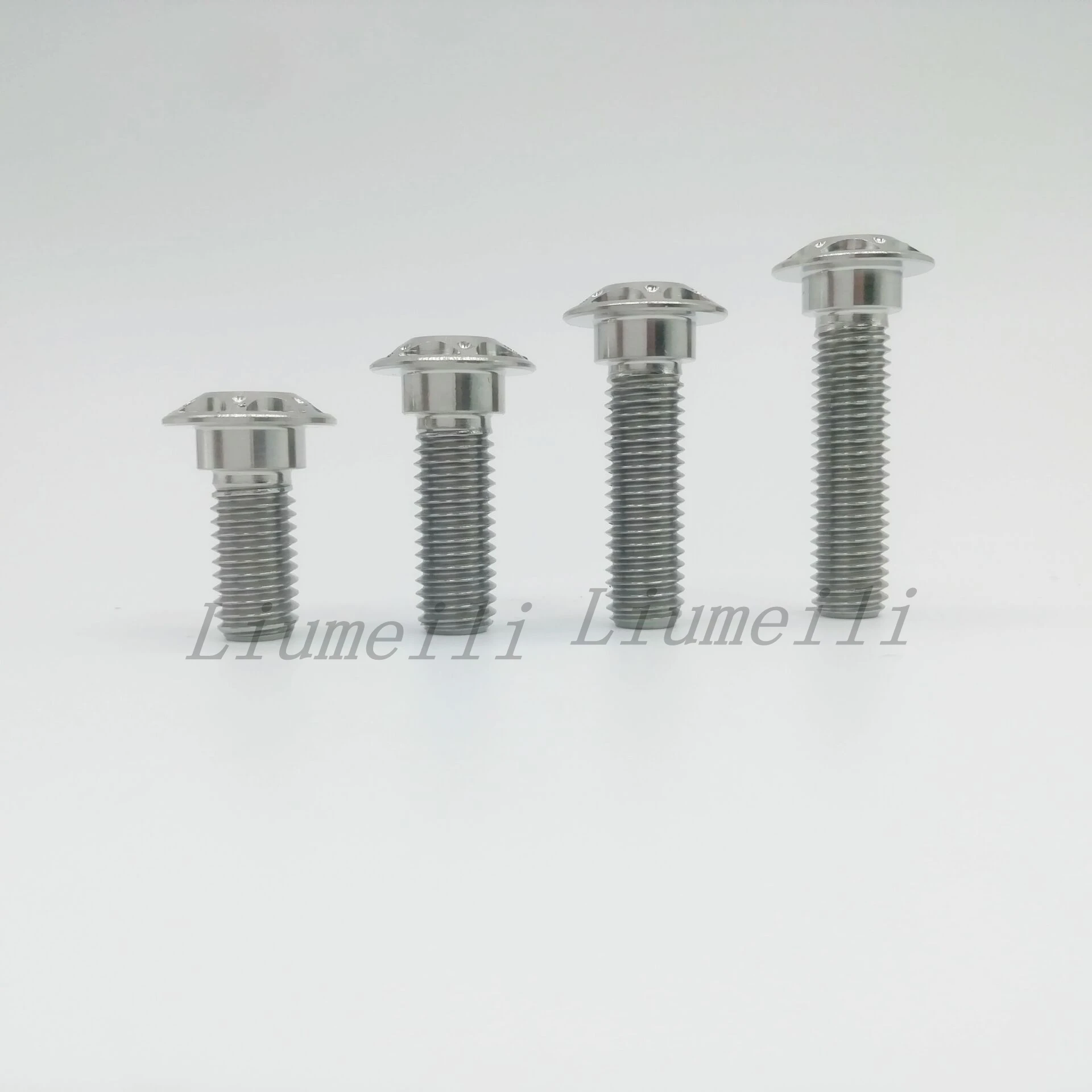 Титановые Ti-болты Liumeili M8x20 25 30 35 мм, винты Torx T40 с головкой для мотоцикла Yamaha, винт для дискового тормоза, заправка болтов