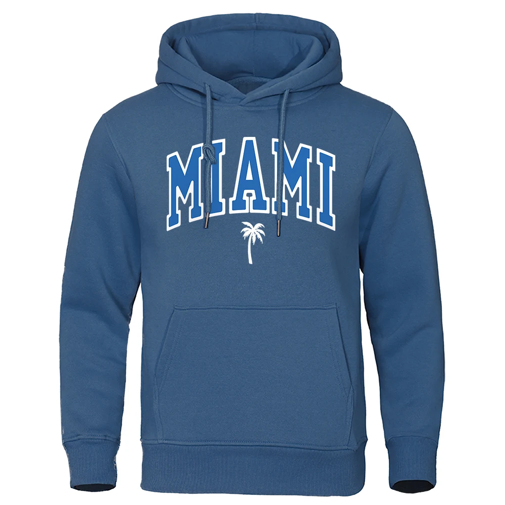 Мужская Флисовая Толстовка с капюшоном и надписью морской город