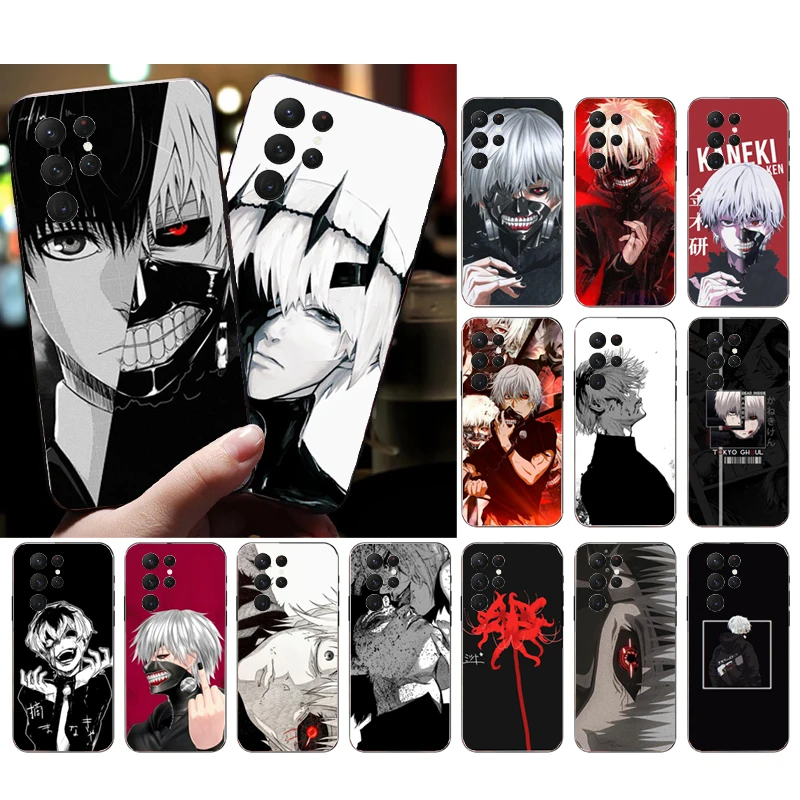

Tokyo Ghoul Kaneki Ken Phone Case for Samsung Galaxy S23 S22 S21 S20 Ultra S20 S22 S21 S10E S20FE Note 10Plus Note20 Ultra Funda