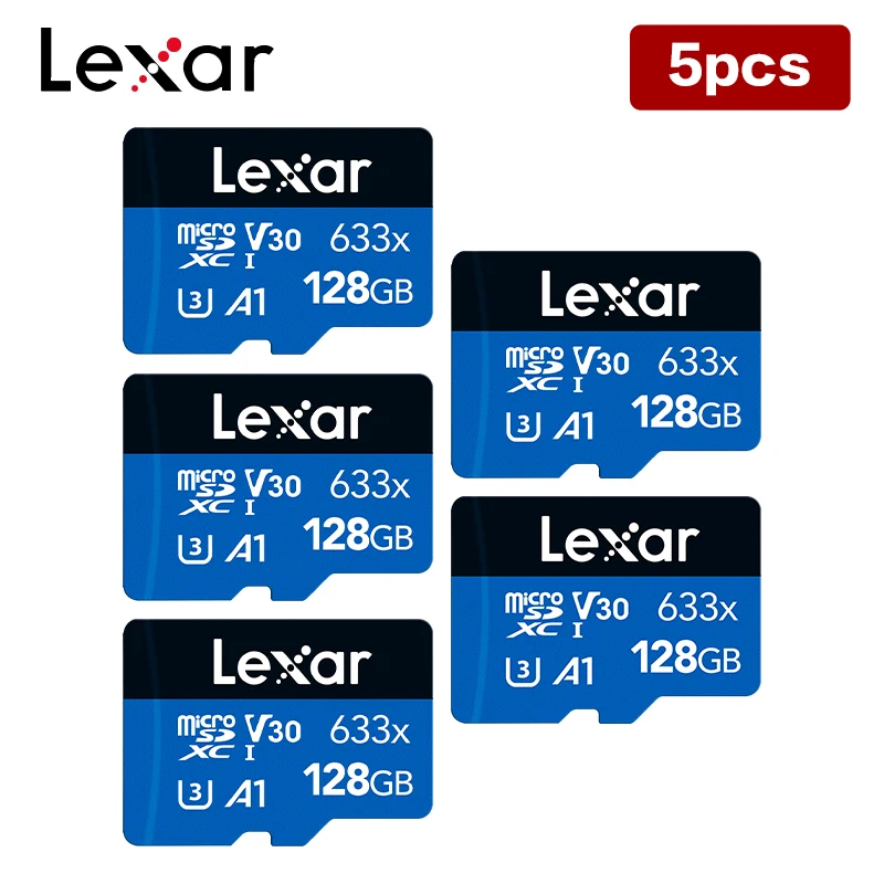Карта Micro SD Lexar 512 ГБ 256 128 64