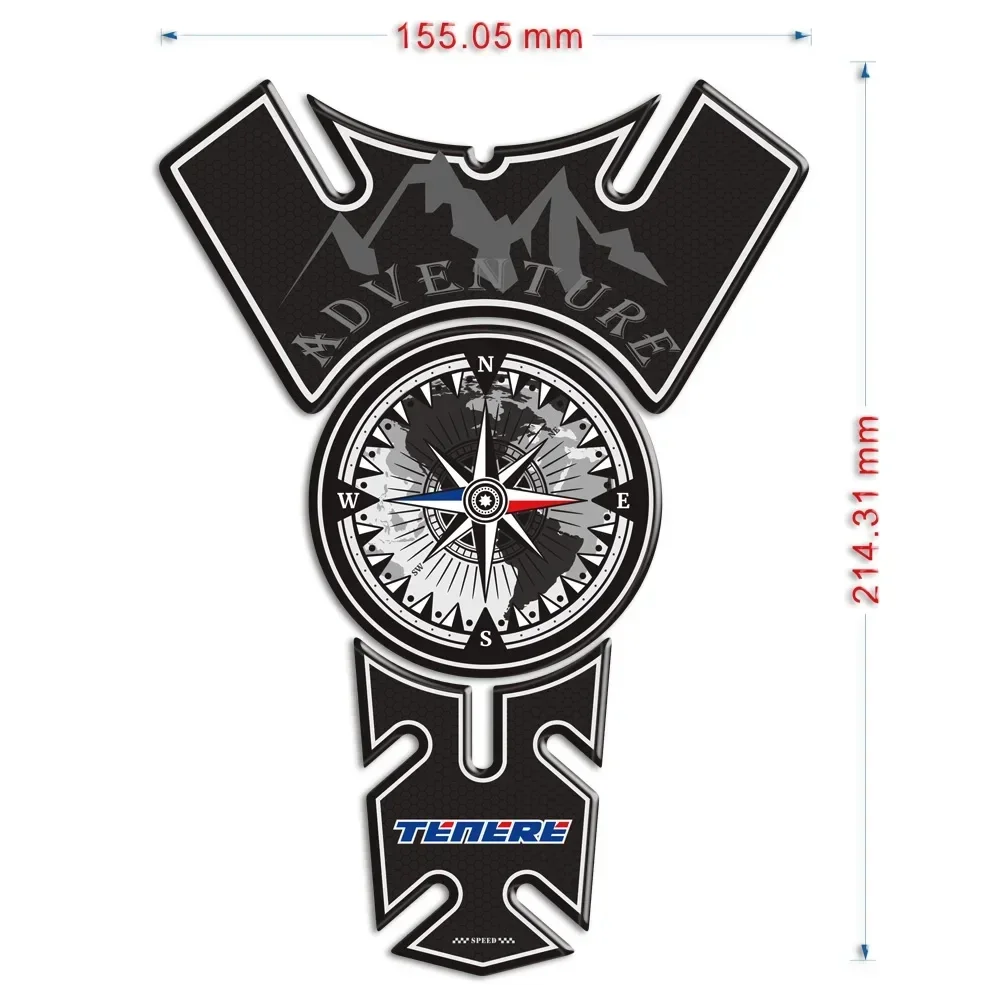 

Для YAMAHA SUPER TENERE 1200 XT DX Z XT1200ZE XT1200Z наклейки наклейка 2019-2021 комплект багажника, чехлы для багажа, защита бака