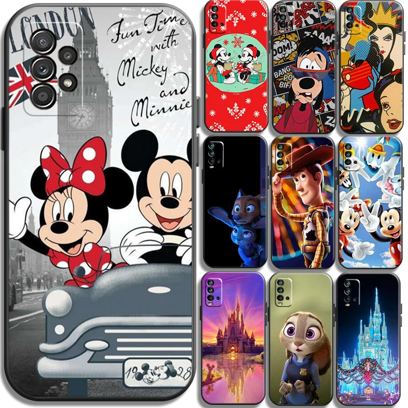 

Disney Cartoon Phone Cases For Xiaomi POCO X3 GT Pro M3 POCO M3 Pro X3 NFC X3 Mi 11 Mi 11 Lite Coque Soft TPU Back Cover