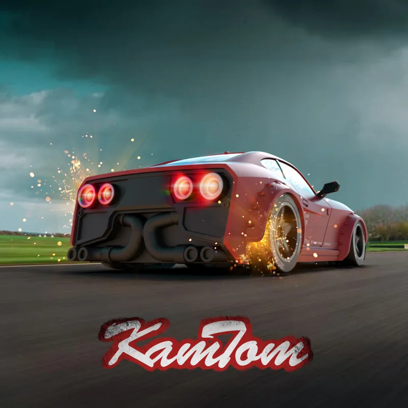 Новый Kamtom 2 4 ГГц 1/32 4wd гоночный пульт дистанционного управления профессиональная