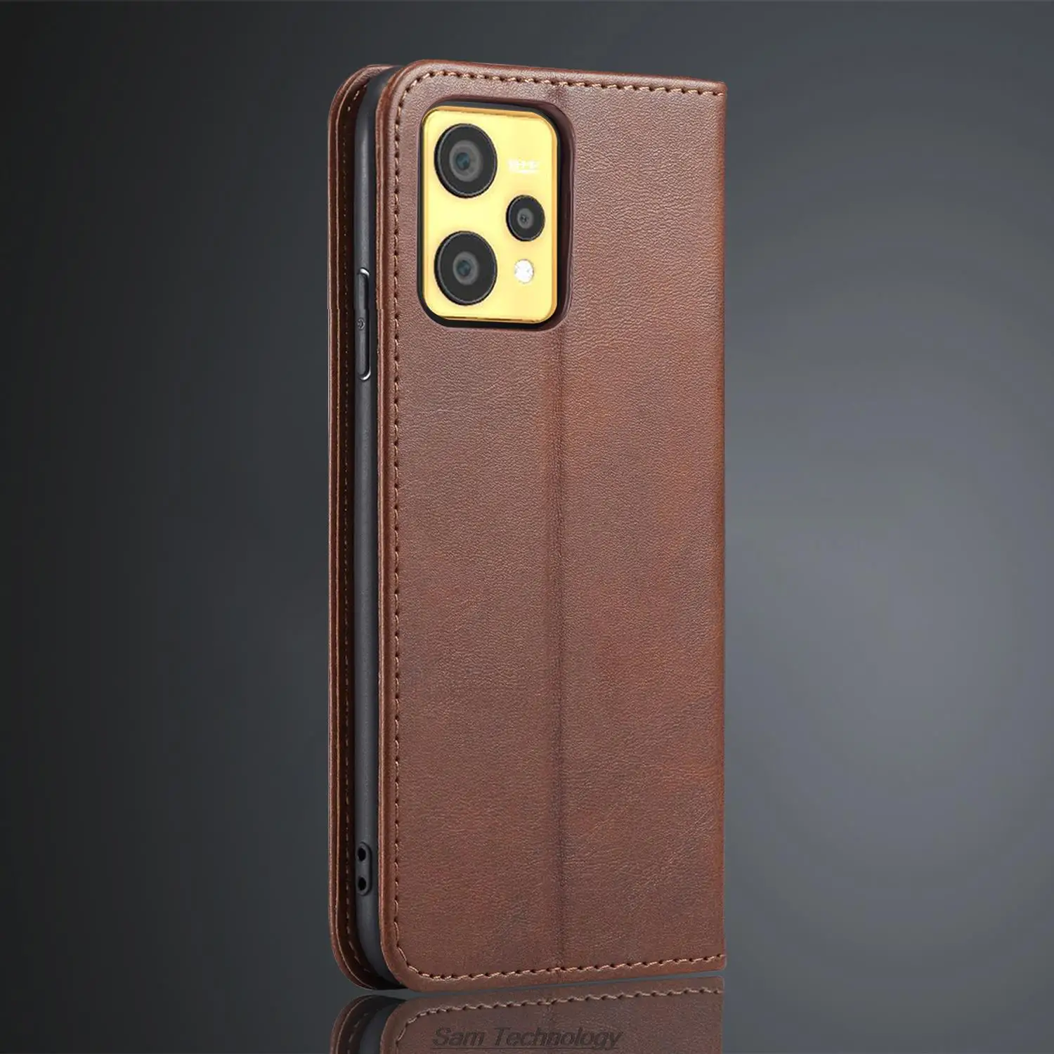 Кожаный чехол с магнитным притяжением для OPPO Realme 9 4G/Realme Pro plus 6 4 дюйма откидная