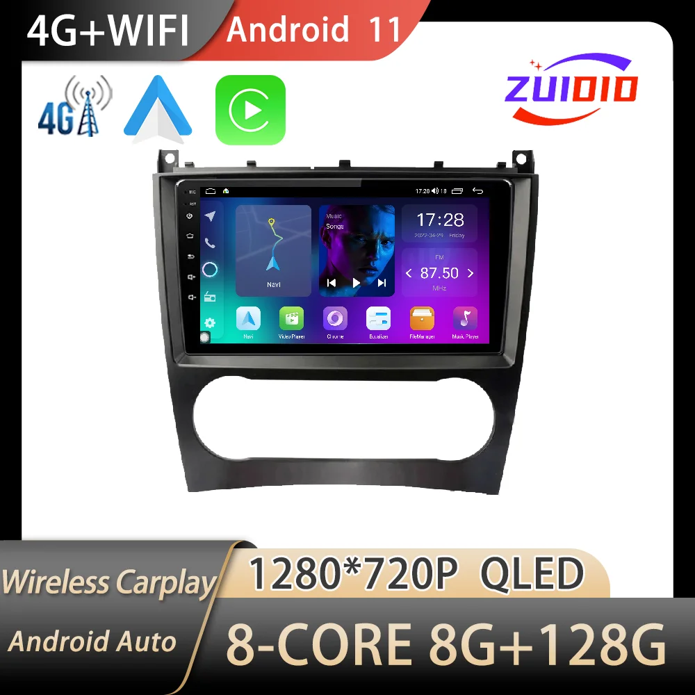 Автомобильный радиоприемник для Mercedes Benz W203 W209 C180 C200 C220 C230 2005 - 2009 - Цена: 