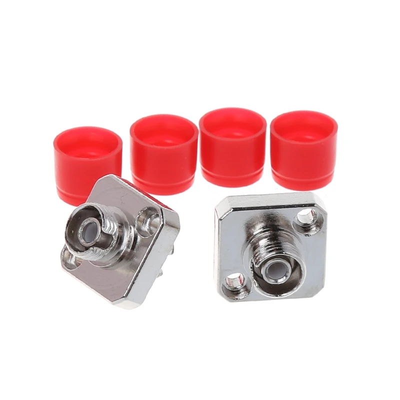 Low Loss FC-FC fiber optic adapter High quality Square flange coupler FC Connector Fiber Optic Flange Optical Attenuator