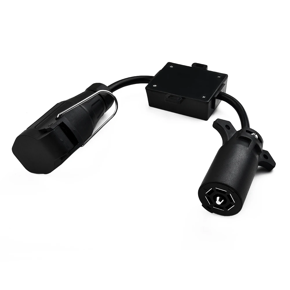 

Round Trailer Light Converter Vehicle Electrical Plug Replace Replacement