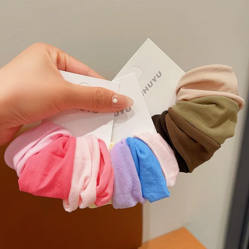 4 шт./компл. эластичные ленты для волос спиральные резинки аксессуары модные