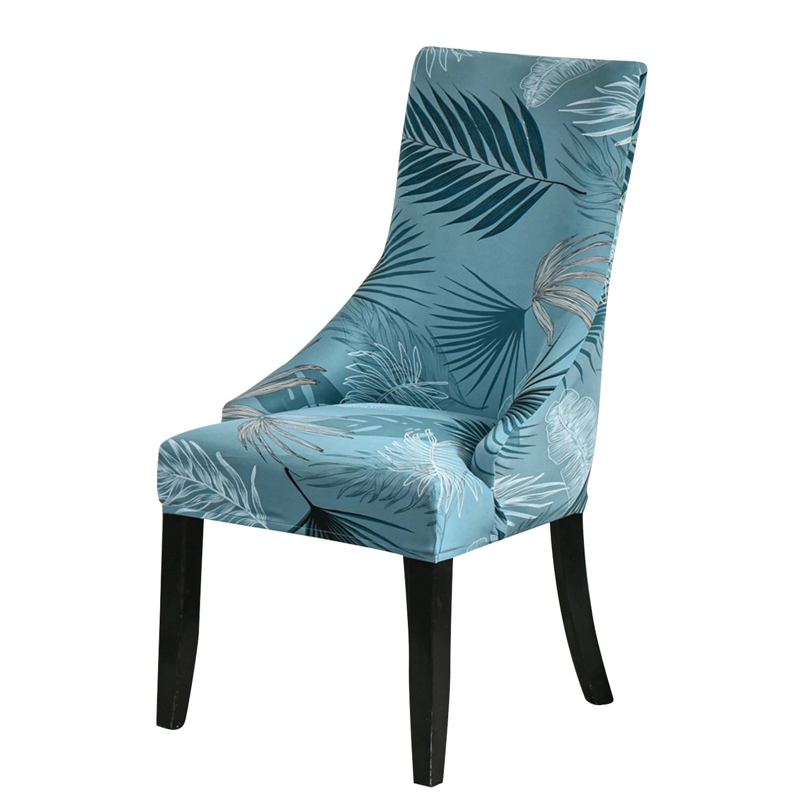

Washable Chair Cover Stretch Elastic Floral Print Slipcovers Seat Covers Banquet Home Hotel Chair Cover Seat Case Decor