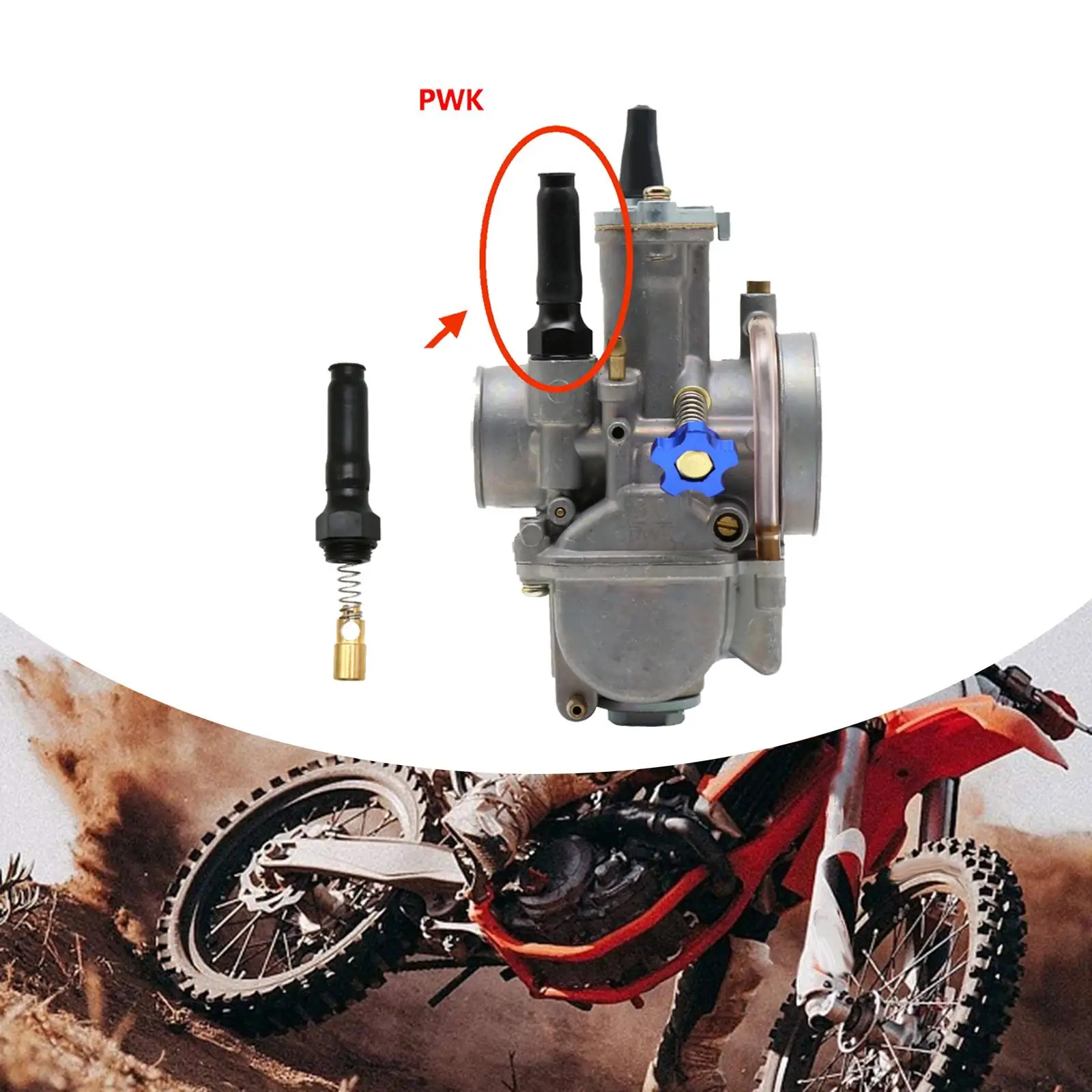 Плунжер рычага дроссельной заслонки карбюратора 018-501 профессиональный