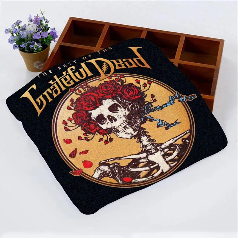 35x35cm 35x75cm Grateful Dead Towel Hand Home Cleaning Face Towel Microfiber Fabric Printed Logo Advertising Stars Towels