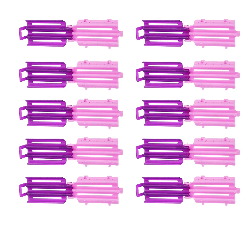 

Hair Curler Rollers Curls Rods Styling Clips Wavy Spiral Clamps Perm Roller Clip Stick Hairdressing Maker Woman Tools Curlers