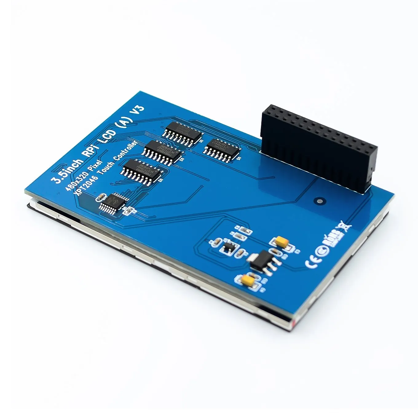 Новый оригинальный 3 5 "ЖК TFT сенсорный экран для платы Raspberry Pi Model B + акриловый