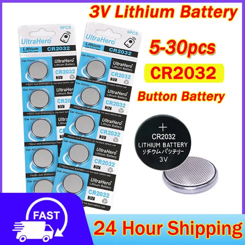Оригинальная литиевая батарея CR2032 CR 2032 3V для телефона часов пультов