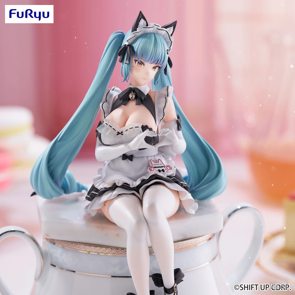 Фото Оригинальная фигурка FuRyu Goddess of Victory: NIKKE Privaty Unkind Maid Noodle Stopper, коллекционный подарок, новинка 2026 года, в наличии №5