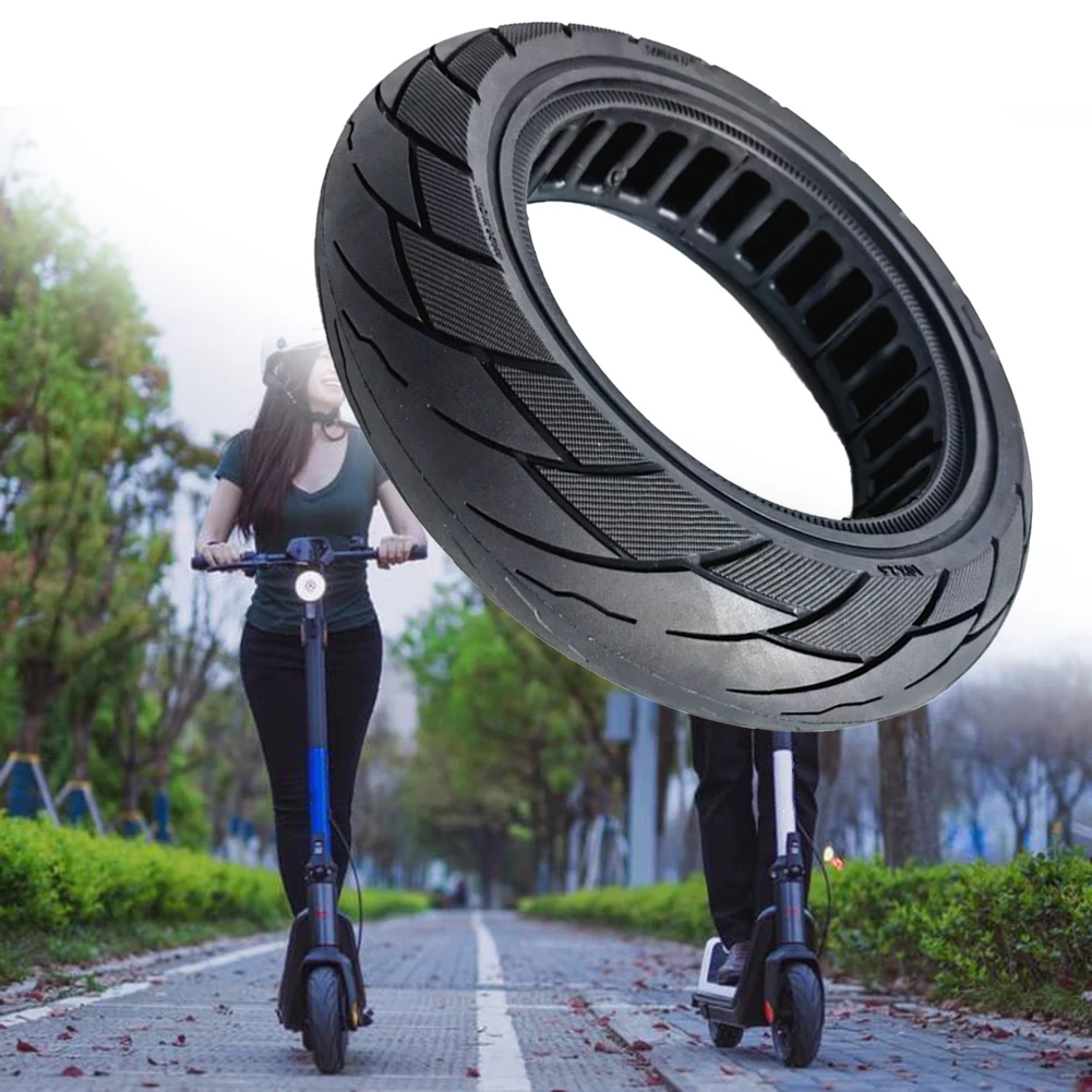 

10 Inch 60/70-6.5 Solid Tyre 10x2.50-6.5 For Max G30/KUGOO M4 Electric Scooter Electric Scooter Rubber Tyre Tubeless