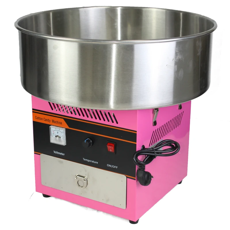 Commercial Cotton Candy Machine Cotton Sugar Floss Making Machine Stainless Steel Electric DIY Candy Cotton Maker images - 6