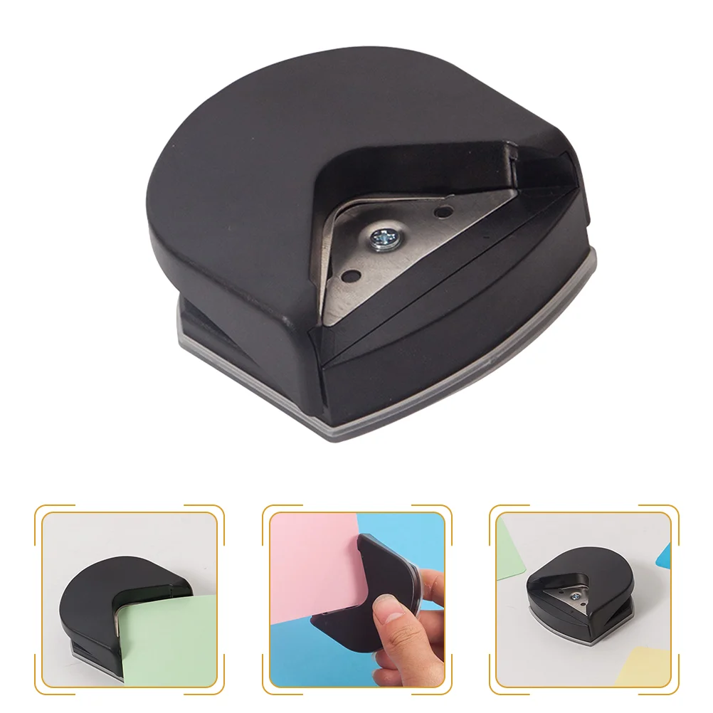 

Professional Corner Rounder Trimmer Paper Cutter Tool Handicrafts Making Accessory (Black)
