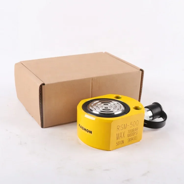 Для RSM-500 Enerpac эквивалент небольшой плоский 50-тонный гидравлический цилиндр