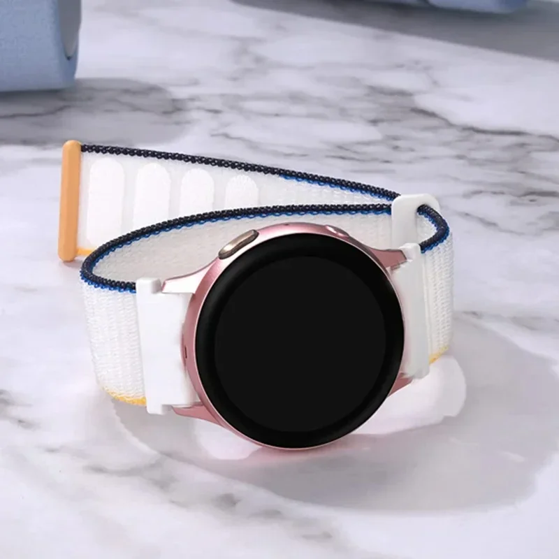 Фото Нейлоновый ремешок с петлей для Samsung Galaxy Watch 6 Classic 43 мм 47 мм 5Pro 45 мм без зазоров Ремешок Galaxy Watch 6 40 44 мм 4 Classic 42 мм 46 мм №5
