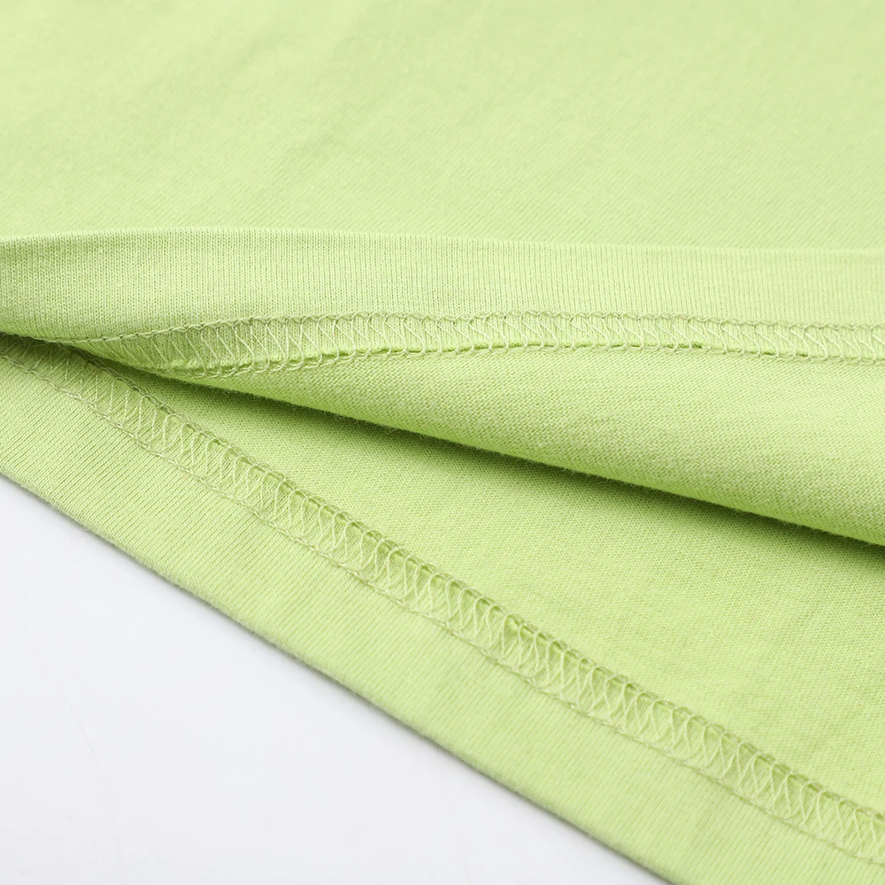 Uniwersalna koszulka piłkarska w stylu hip-hopowym z obrotowym nadrukiem królika Bawełniany dzianinowy top okrągłym dekolte...