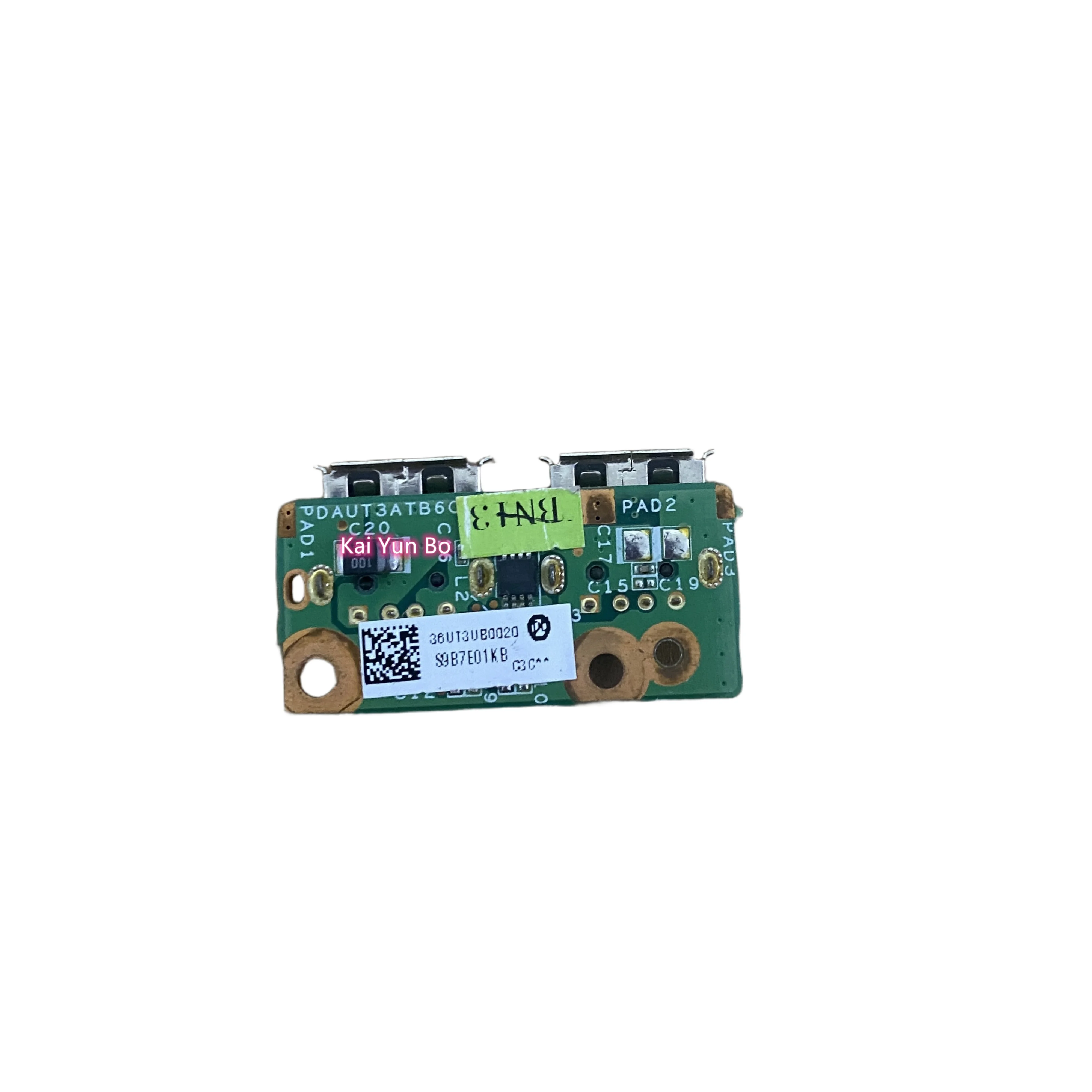 Фото DAUT3ATB6C0 для ноутбуков HP Pavilion DV6, DV6T, DV6-1000, DV6-2000, DV7, DV7-3000, DV7T-3000, плата с двумя портами USB №2
