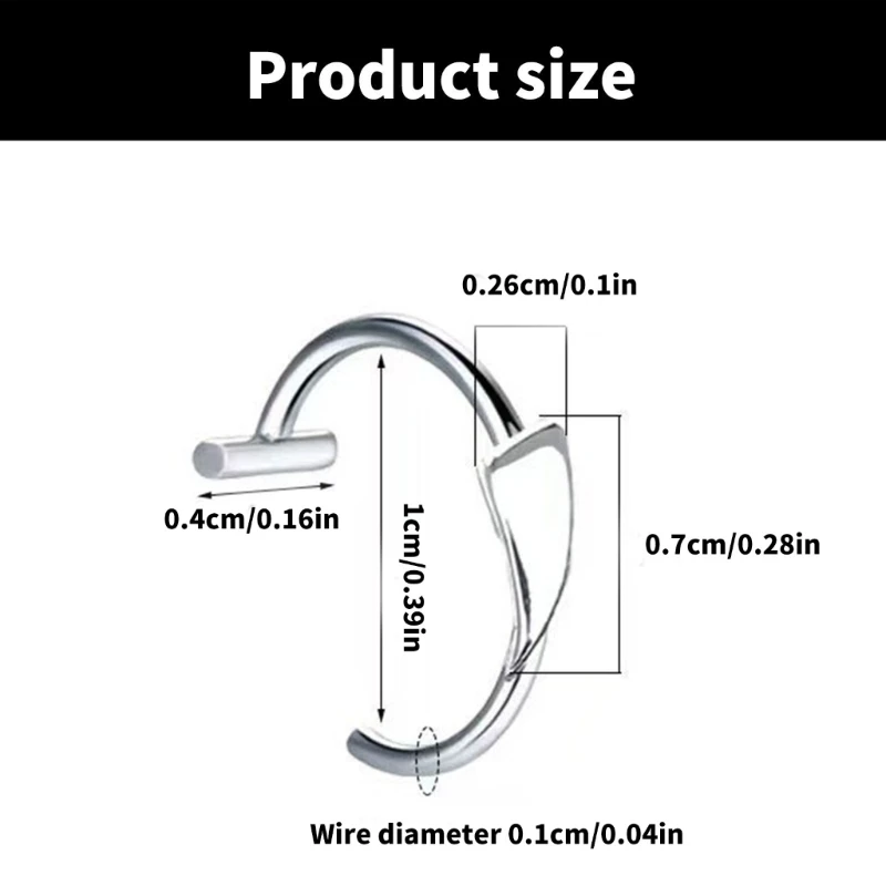 Кольца для губ с клыками вампиров не пирсинг ювелирные изделия зажим из