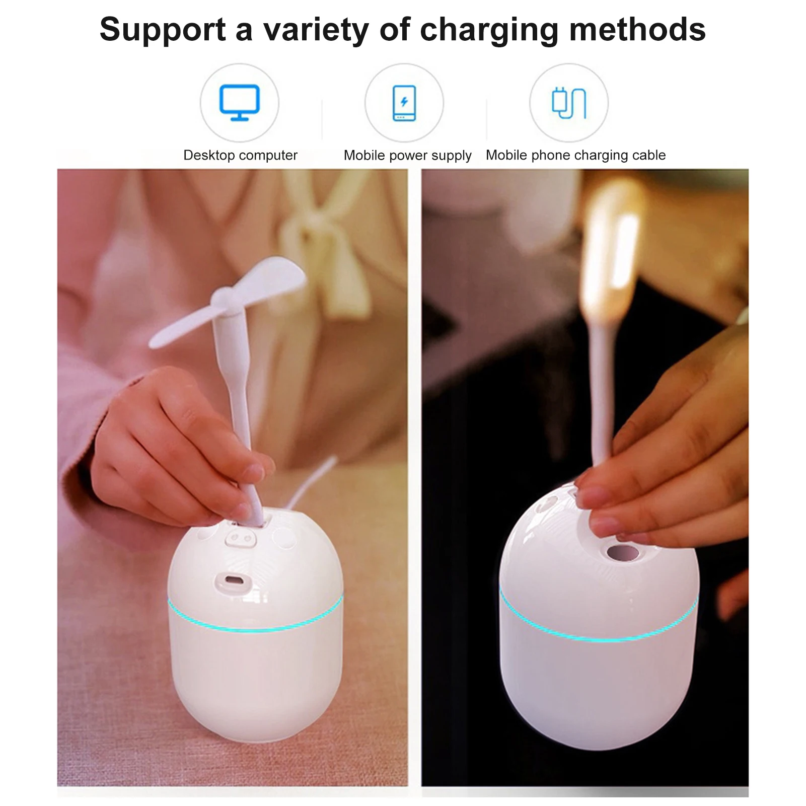 Автомобильный увлажнитель воздуха свинка с таймером бытовой небольшой Usb