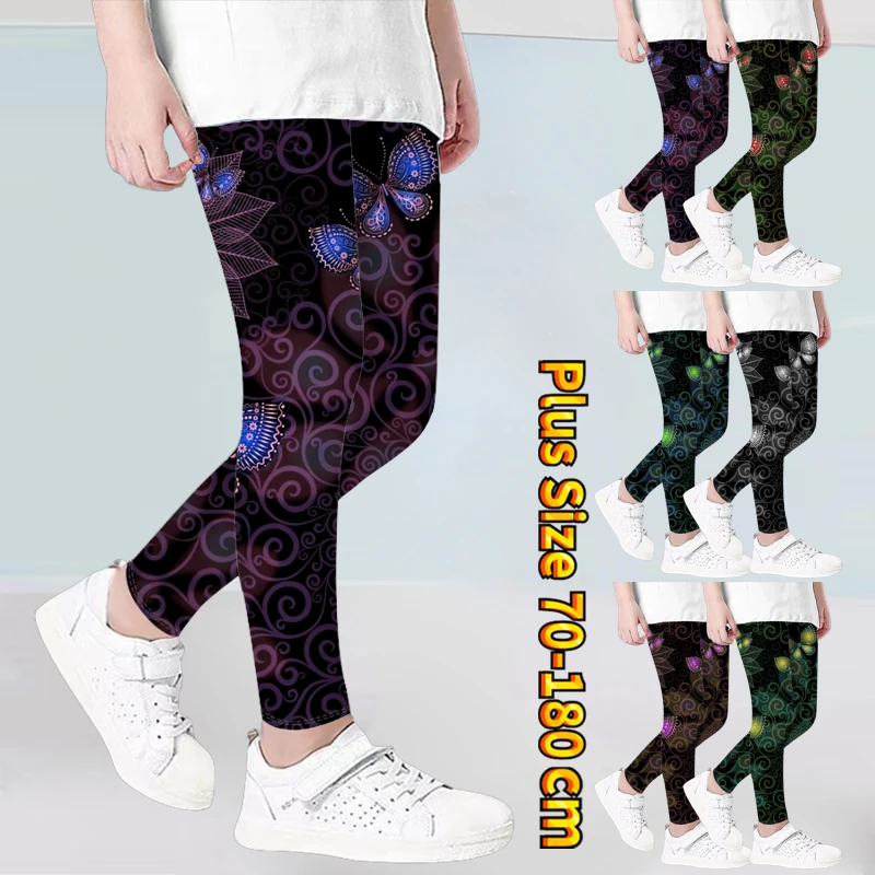 

2023 High Waist Naked Feeling Leggings Push Up Sport Girl Fitness Running Yoga Pants Seamless Leggings Gym Children Skinny Pants