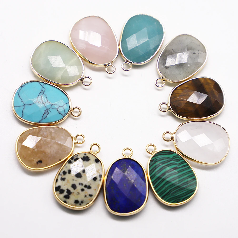 

Подвески Кварцевые с одним отверстием, 23 х17 мм, 10 шт.