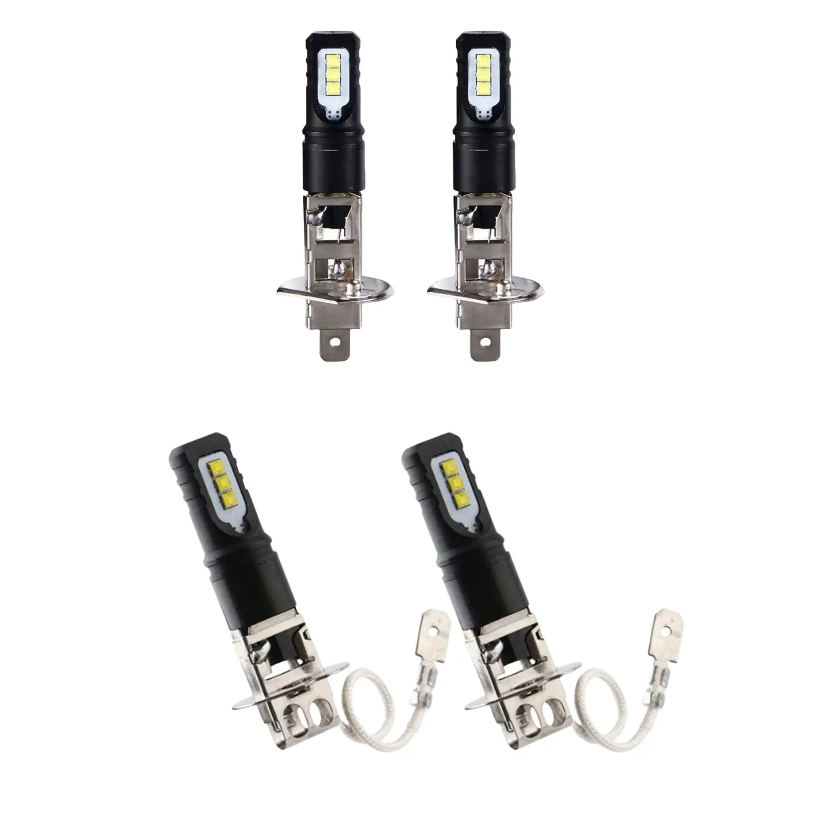 

2-Pack LED Fog Lamp Bulbs H1 H00LM Daytime Running Lights Fit for Car Lighting Components