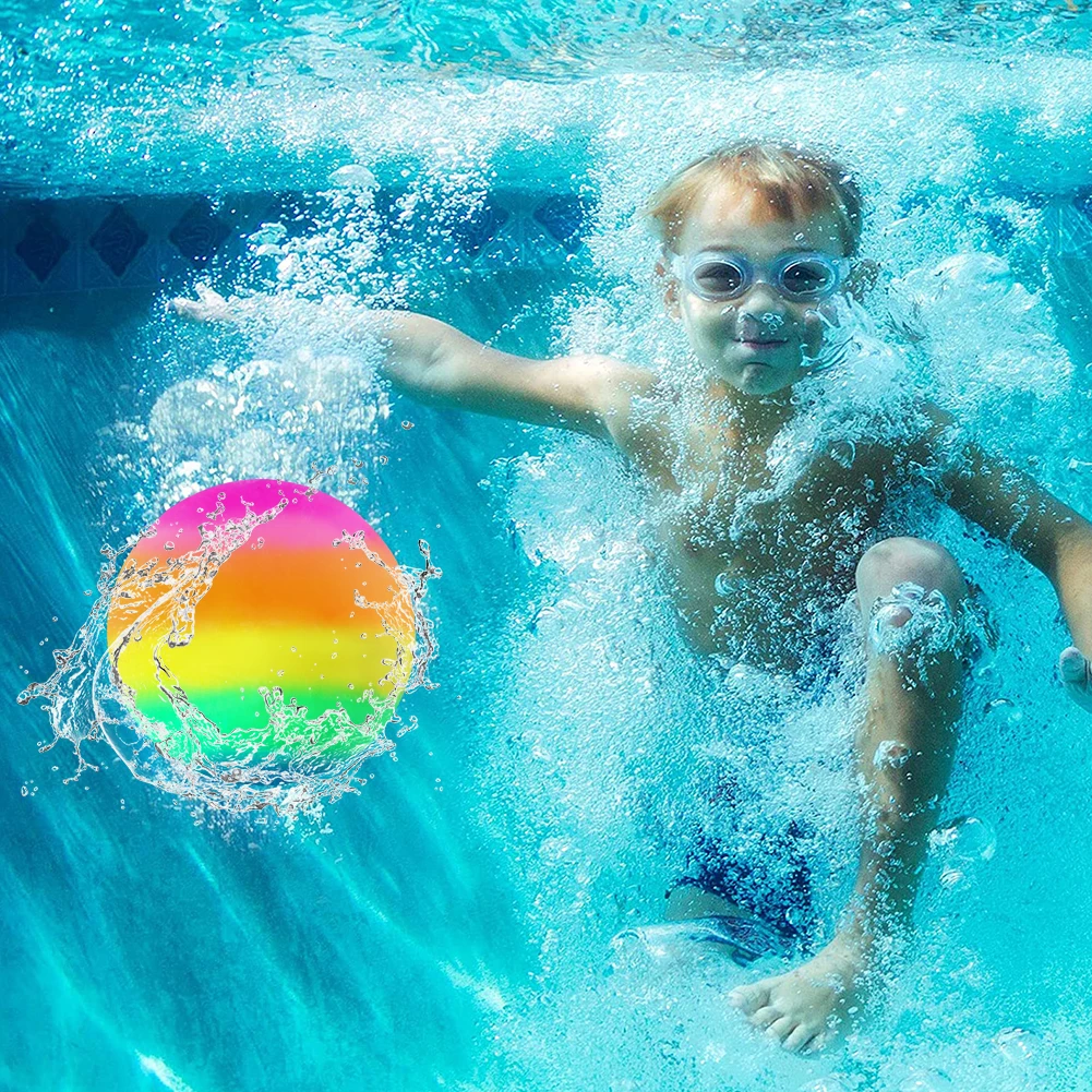 

Inflatable Beach Ball Kids Adults PVC Outdoor Summer Swimming Water Sports Games Fun Toys for Children Kids
