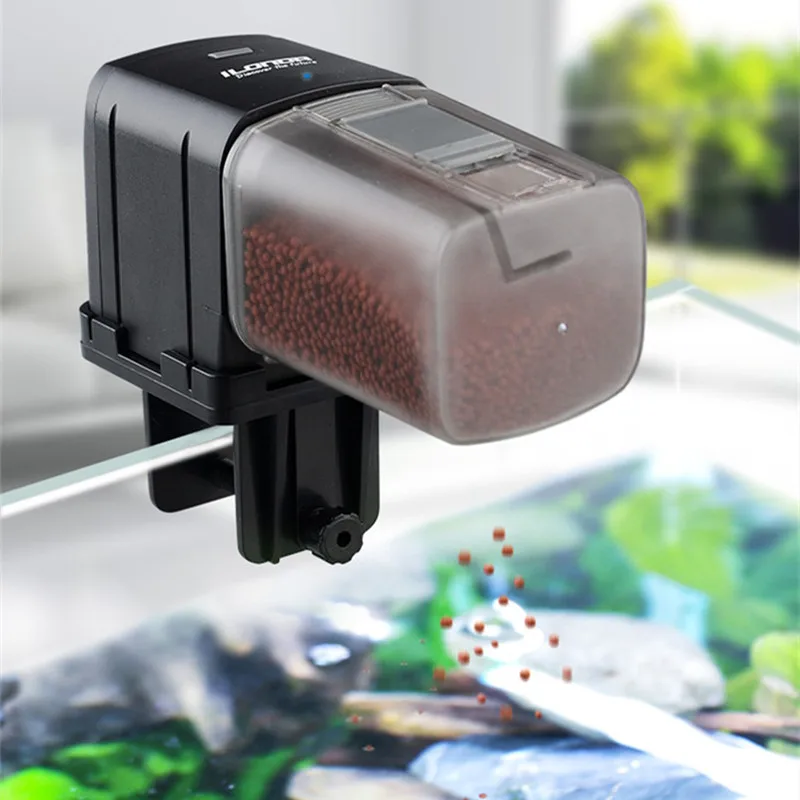 

Fish Aquatic Feedingr Tool Wifi Intelligent Remote Control Fish Tank Fish Feeders Automatic Aquarium Fish Tank Food Dispenser