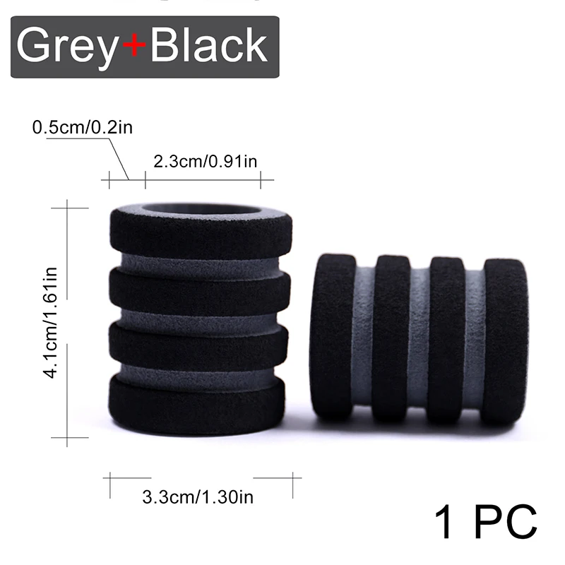 1/2/5 шт. противоскользящие чехлы для ручек тату-машины амортизирующая ручка из