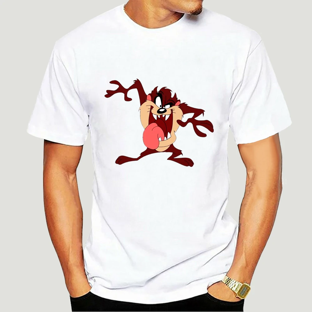Футболка мужская с рисунком тазманианя дьявола таз Looney Tunes анимационная футболка