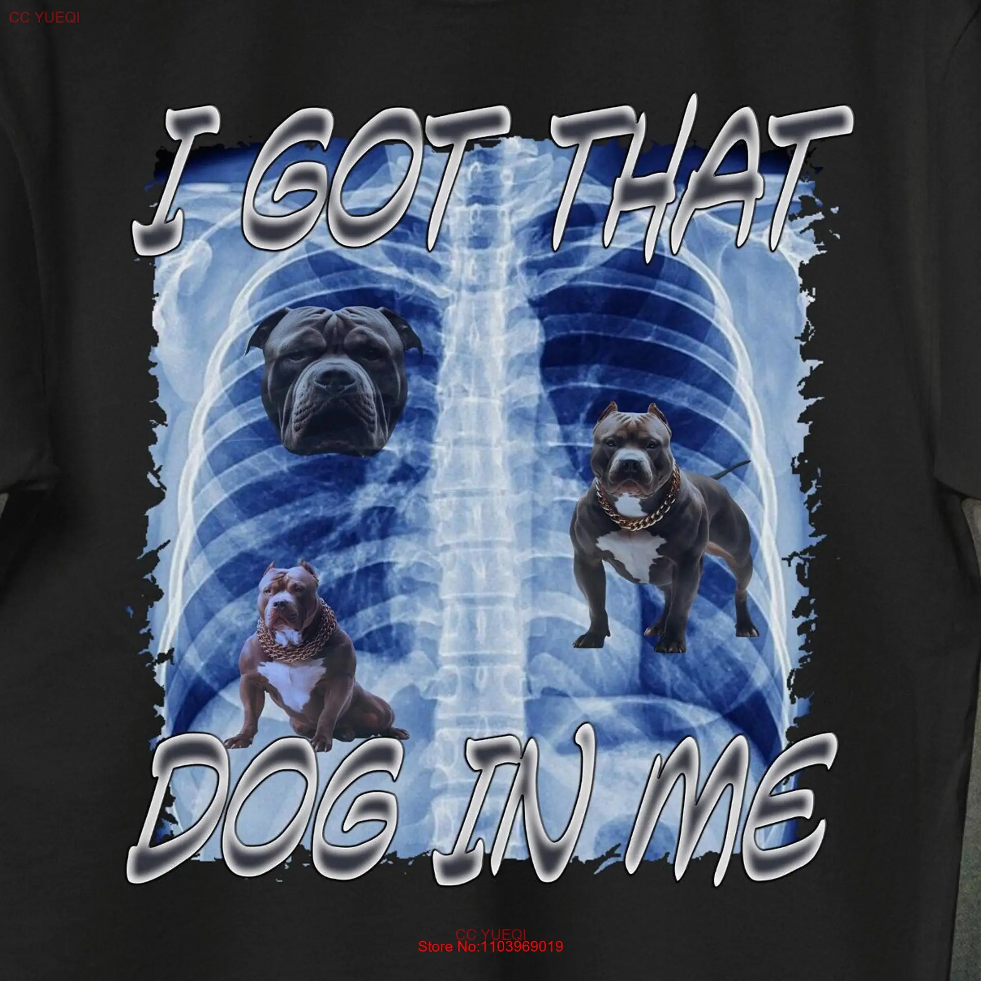 Я получил эту собаку в мне футболка с мемом Саркастические забавные неподходящие