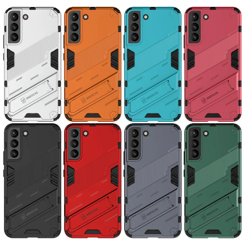 For Cover Samsung Galaxy S21 Plus Case For Samsung S21 Plus Capas PC Shockproof Bumper Holder Cover For Samsung S21 Plus Fundas