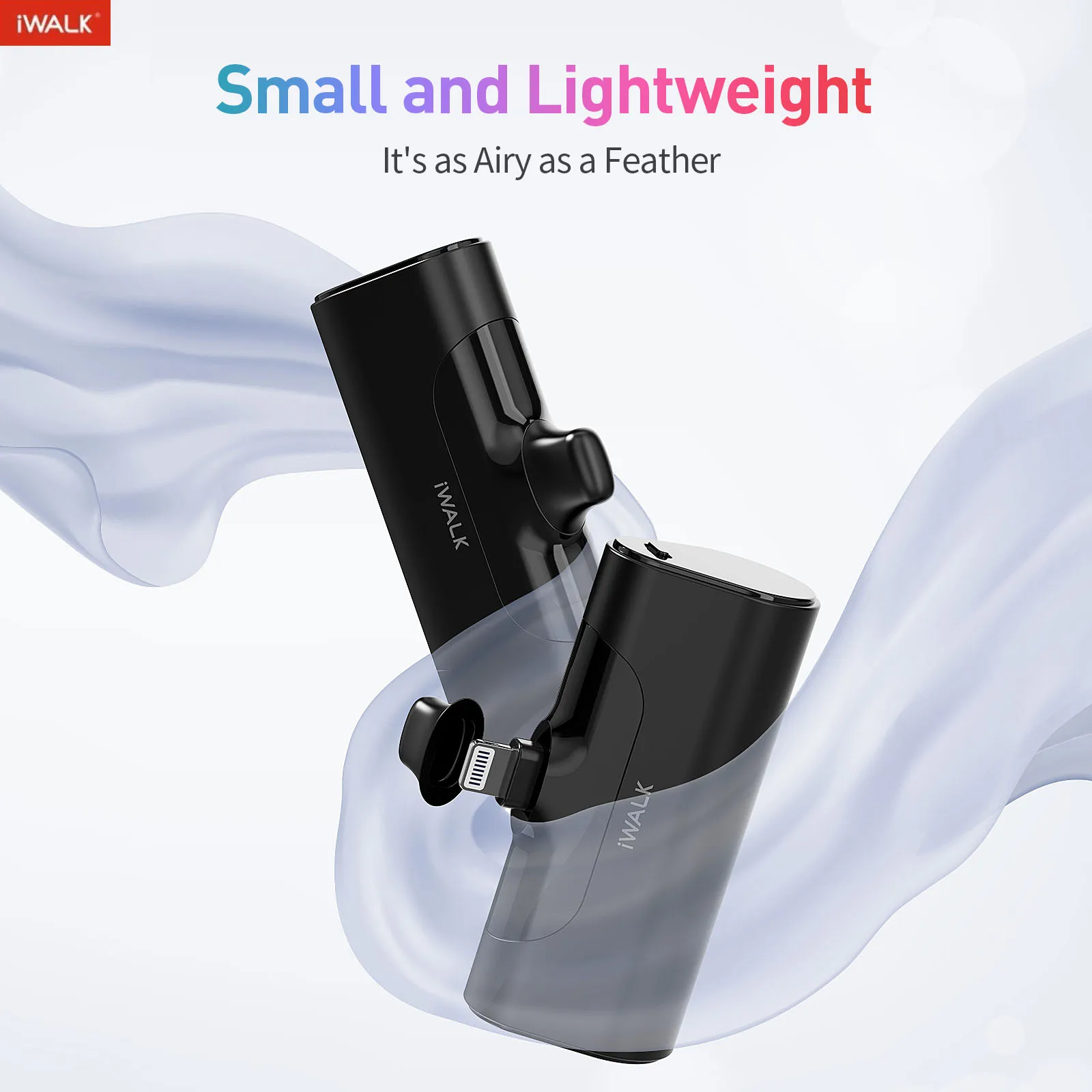 Фото iWALK Powerbank Портативный аккумулятор с быстрой зарядкой Powerbank для мобильного телефона 4500 мАч Внешний аккумулятор для Iphone Lightning Power Bank №1