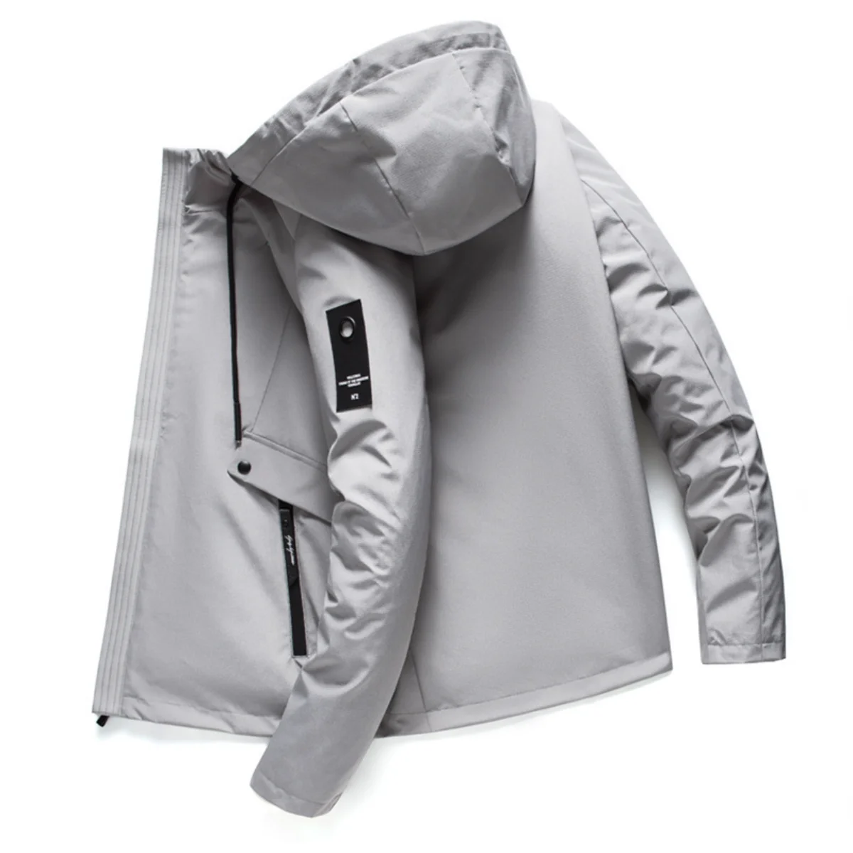 

2022 Autumn and Winter Men's Jacket Warm Hooded Jacket Men's All-match Casual Men's Top Jacket Coat Men Winter Korean Fashion