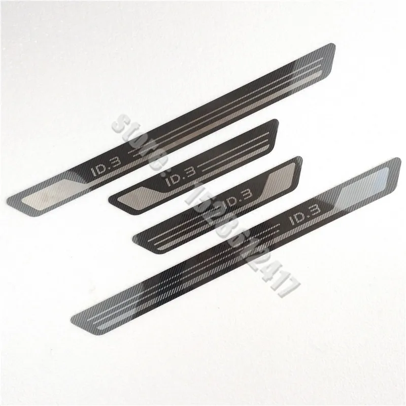 

Stainless Steel Scuff Plate/Door Sill Door Sill Scuff Plate Welcome Pedal Car-styling for Volkswagen ID.3 VW ID3 2020 2021 2022