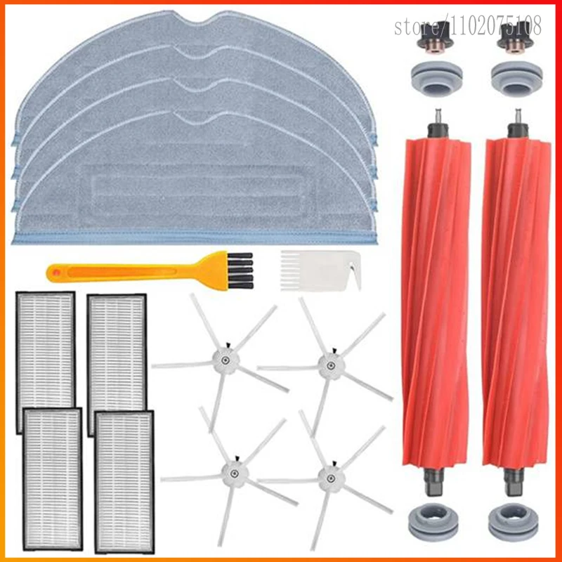 

Spare Part For Roborock S7 T7S T7 Robot Vacuum Cleaner, Including Wipes, Filters, Side Brush and Main Brush