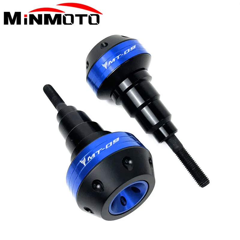 Для MT-07 MT 07 2021 ползунки рамы MT-09 09 2014-2020 с логотипом MT07/MT09 мотоциклетная