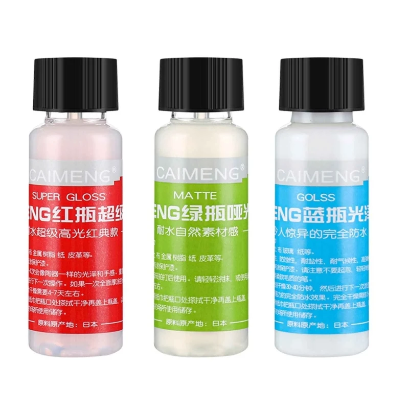 Экологически чистое глянцевое покрытие для изделий из камня глины дерева