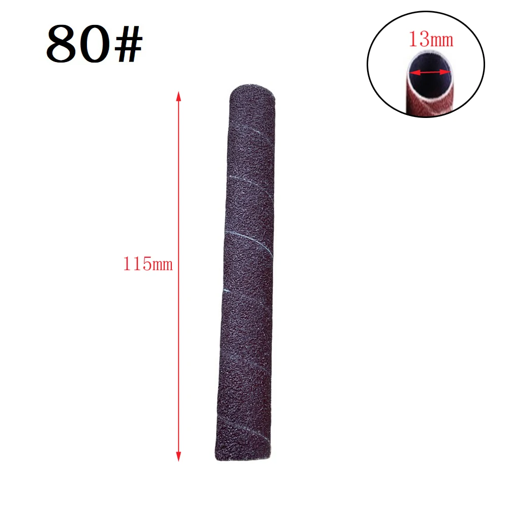 

1Pc Sanding Drum Sleeves Sandpaper 4.5inch 80/150/240 Grit Vibrating Spindle For Sander Sleeve Polishing Tools Accessories