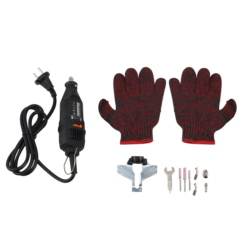 

JEYL Handheld Mini Electric Chainsaw Sharpening Kit Electric Grinder Sharpening Chainsaw Chains Mill Die Grinder EU Plug