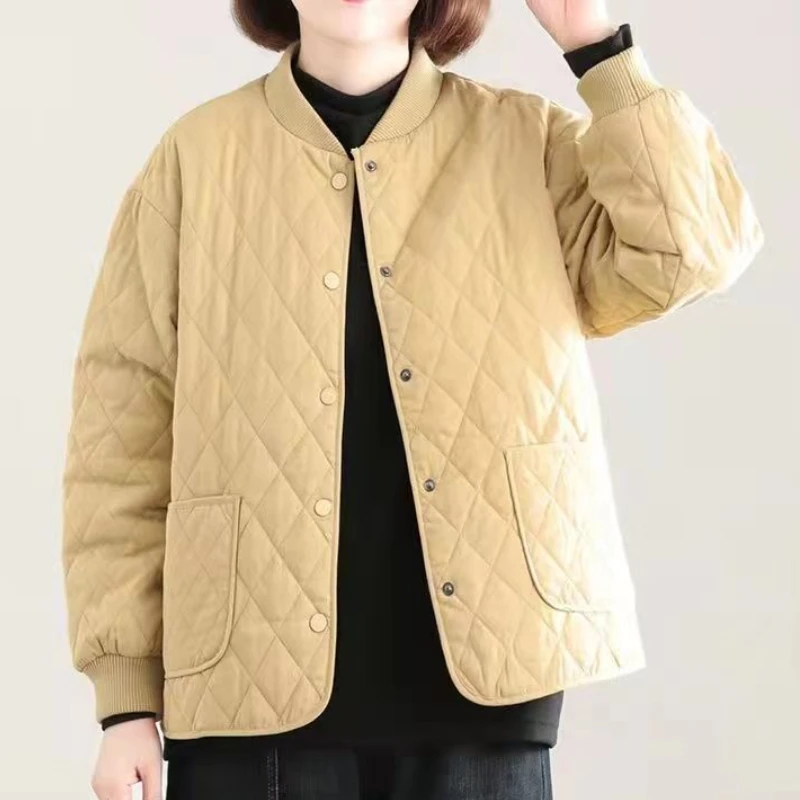 

Jacket Women Parka New in Winter Coat Women 2023 Single-breasted Loose Soft Comfort Cotton-padded Clothes Korean Fashion Casual