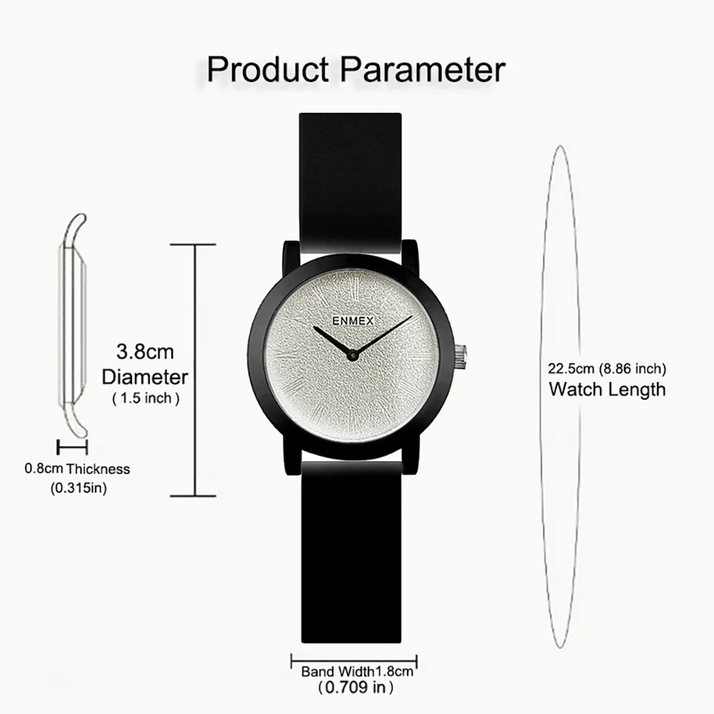 Удобный Силиконовый ремешок для женских часов с минималистичным дизайном и